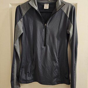 Pink Grey Quarter Zip Jacket size XS